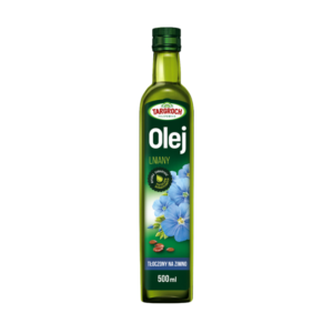 Targroch Olej lniany – tłoczony na zimno 500 ml