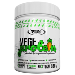 Real Pharm Vege Protein 600g Białko Wegańskie